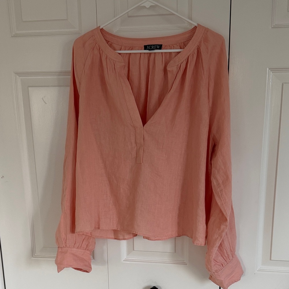 J. Crew Women's light Coral Blouse